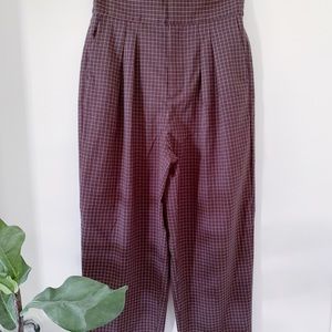 High waist trouser URBAN OUTFITTERS stretch back waist